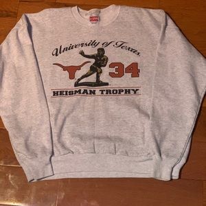 UNIVERSITY OF TEXAS HEISMAN TROPHY HANES SIZE XL